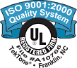 TekTone is an ISO 9001:2000 Registered Firm